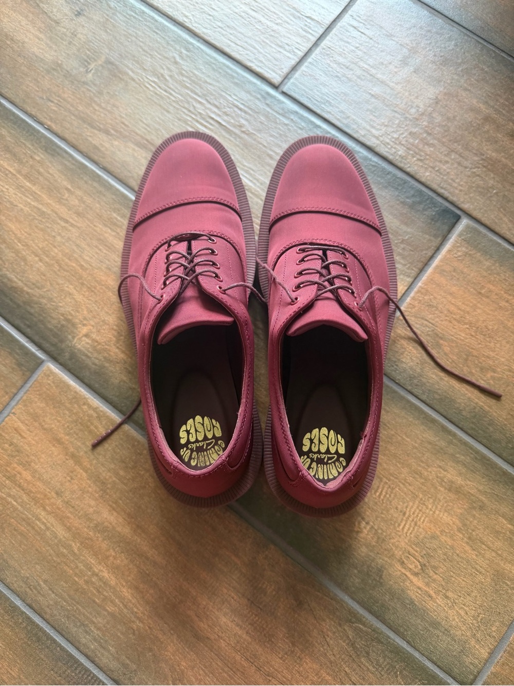 Clark’s Oxblood Oxford shoes (Coming up Roses collection) - Picture 2 of 7